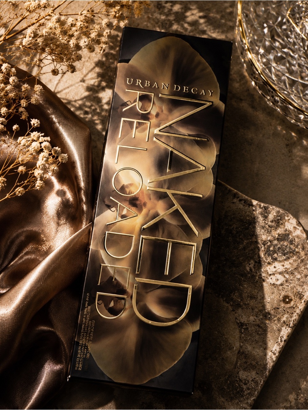 Urban Decay Naked Reloaded Eyeshadow Palette – Metallic Brown & Gold Design